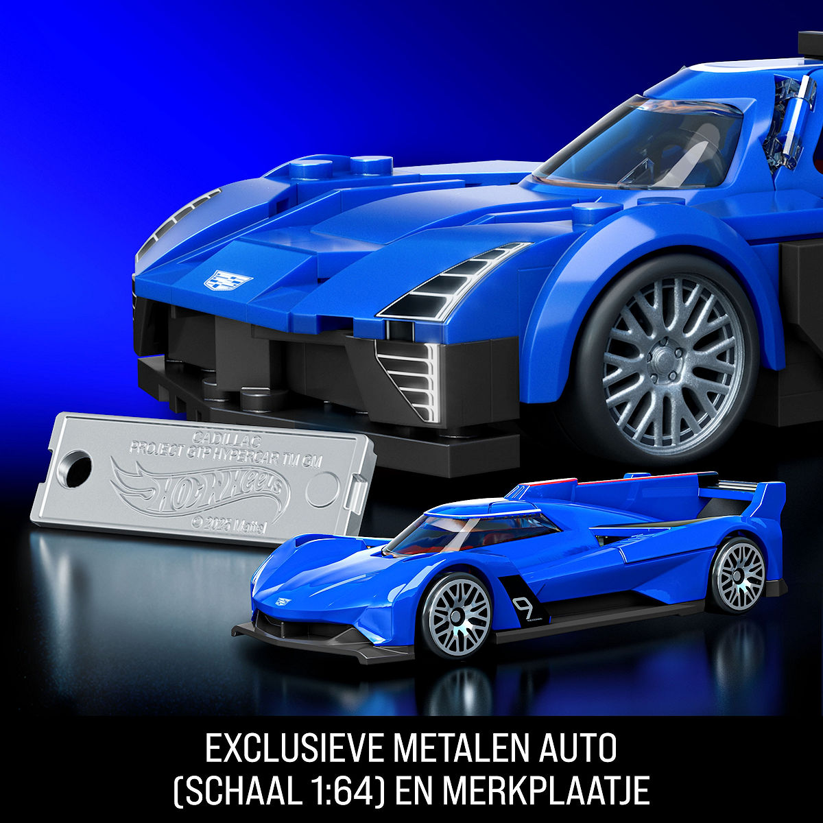 Mattel Brick Shop Hot Wheels Cadillac Project GTP Hypercar