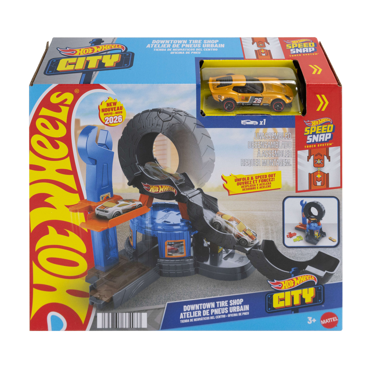 Hot Wheels City Centrum Bandenwerkplaats