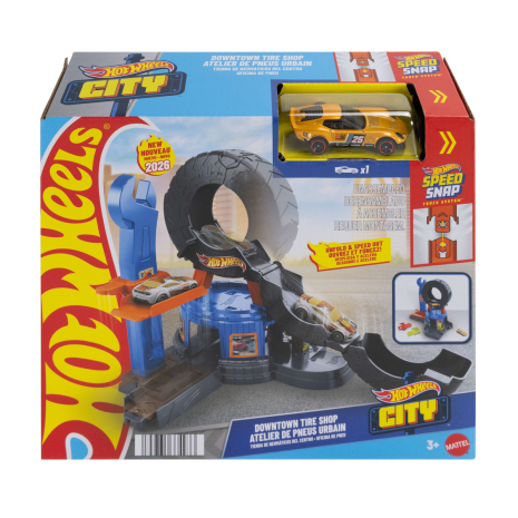 Hot Wheels City Centrum Bandenwerkplaats