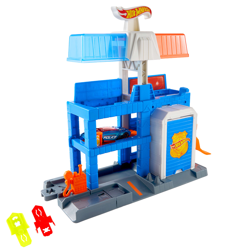 Hot Wheels City Centrum Politietoren