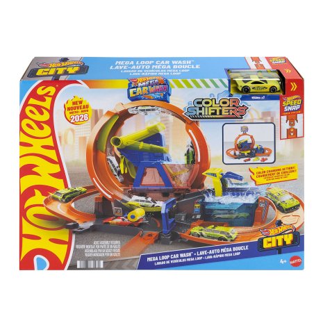 ot Wheels City Mega Autowasserette