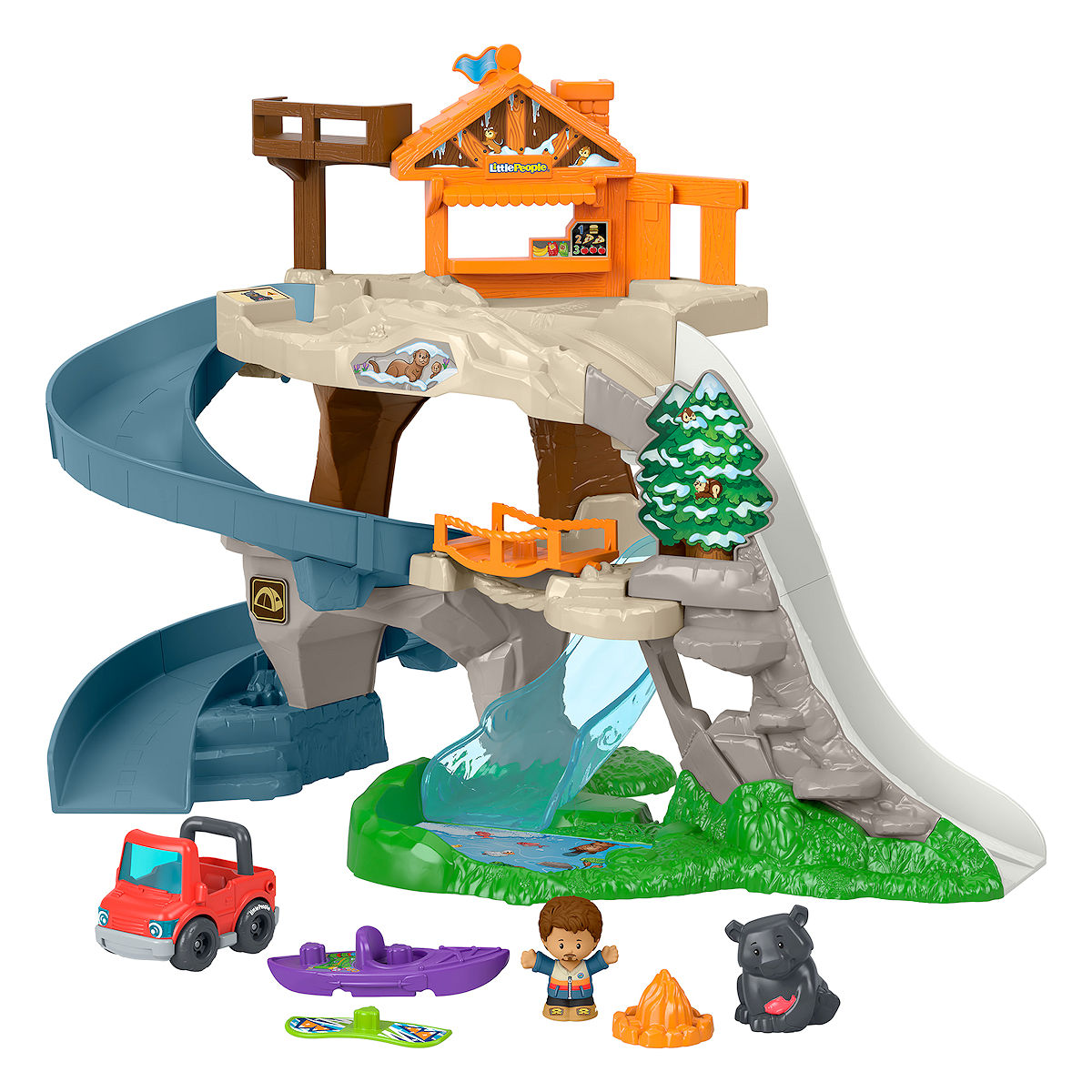 Fisher-Price - Little People Ultieme Berg Speelset