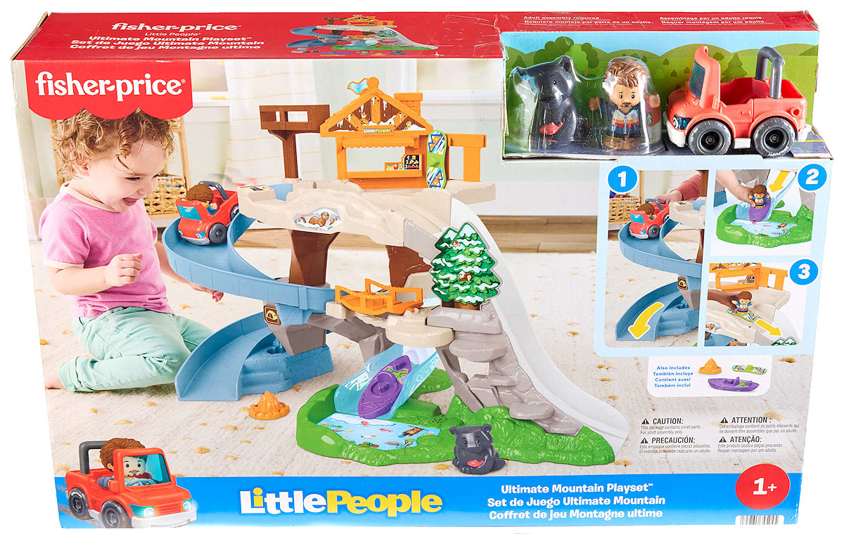 Fisher-Price - Little People Ultieme Berg Speelset