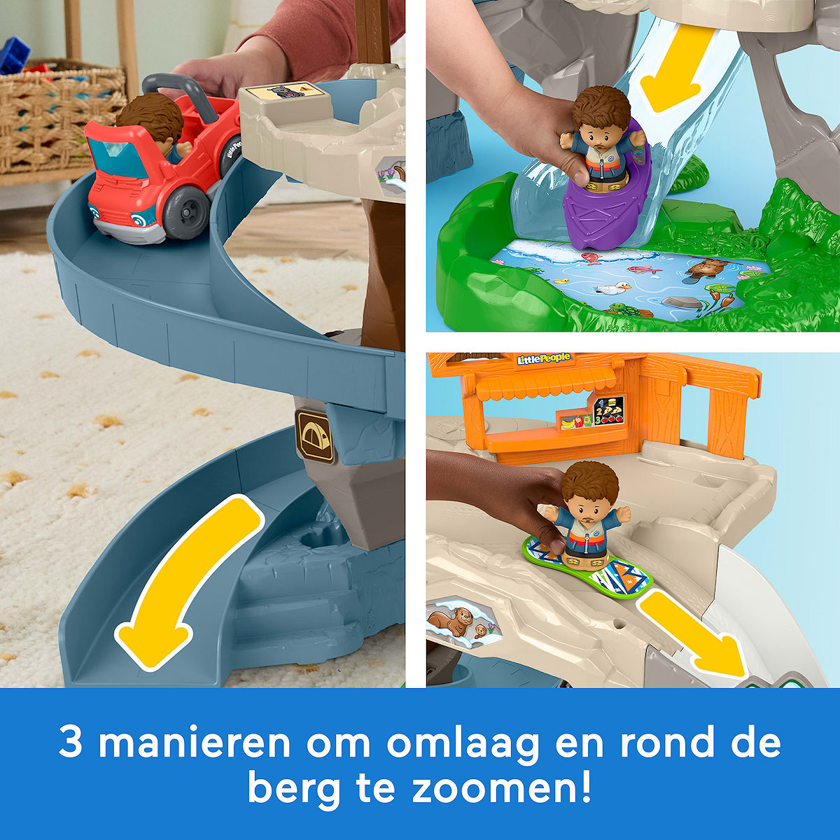 Fisher-Price - Little People Ultieme Berg Speelset