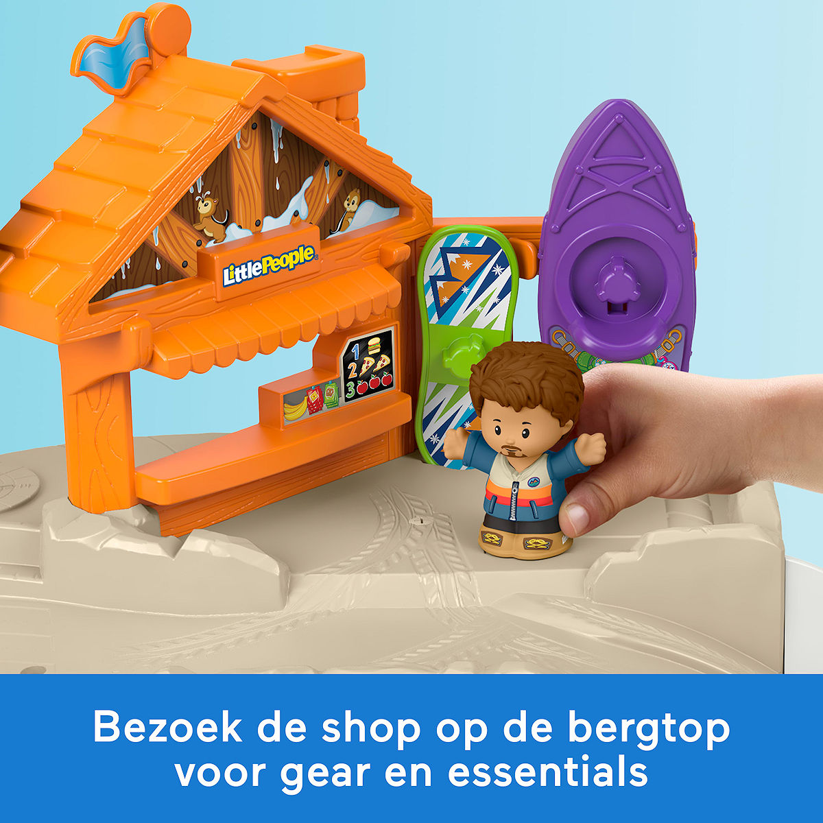 Fisher-Price - Little People Ultieme Berg Speelset
