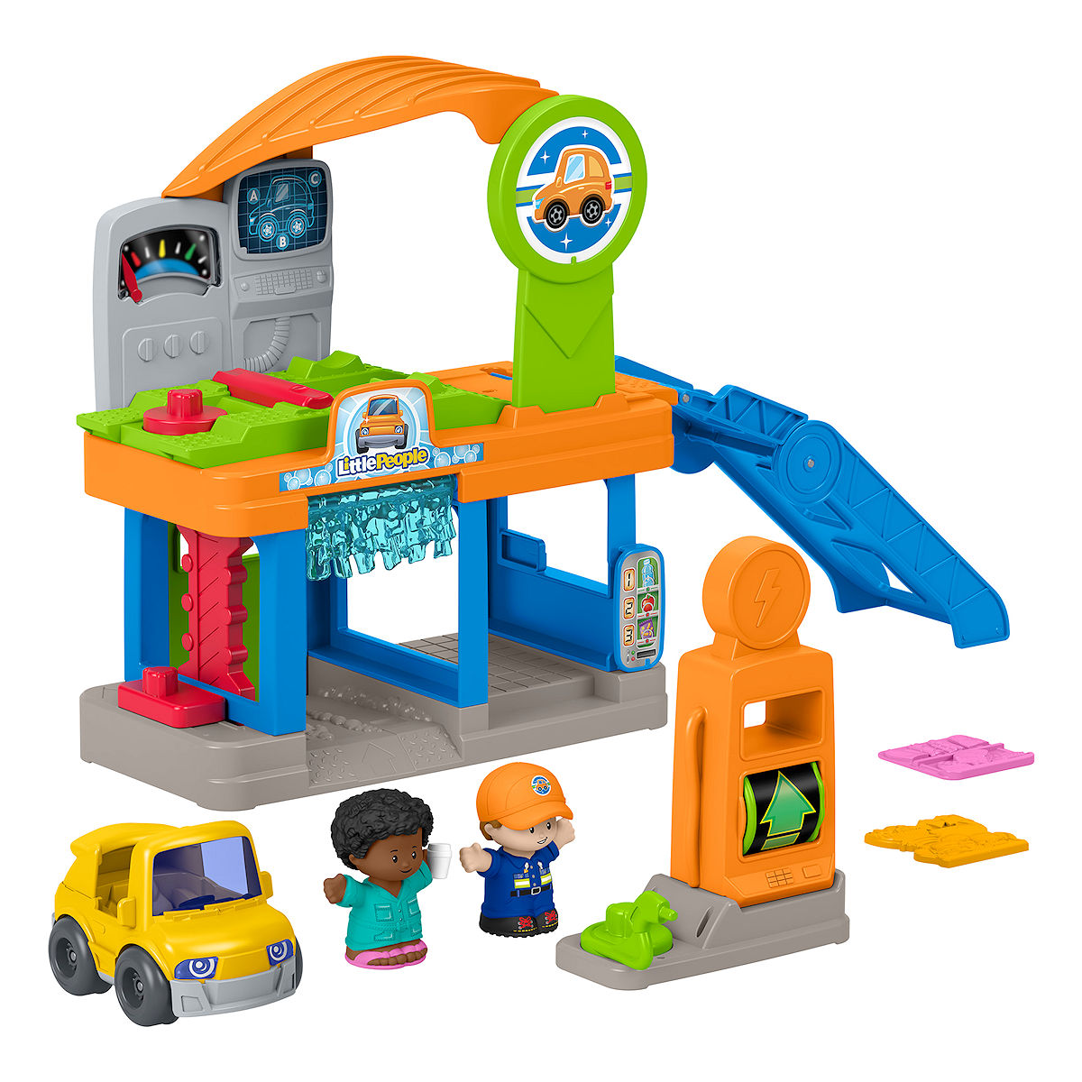 Fisher-Price - Little People Tankplezier Benzinestation