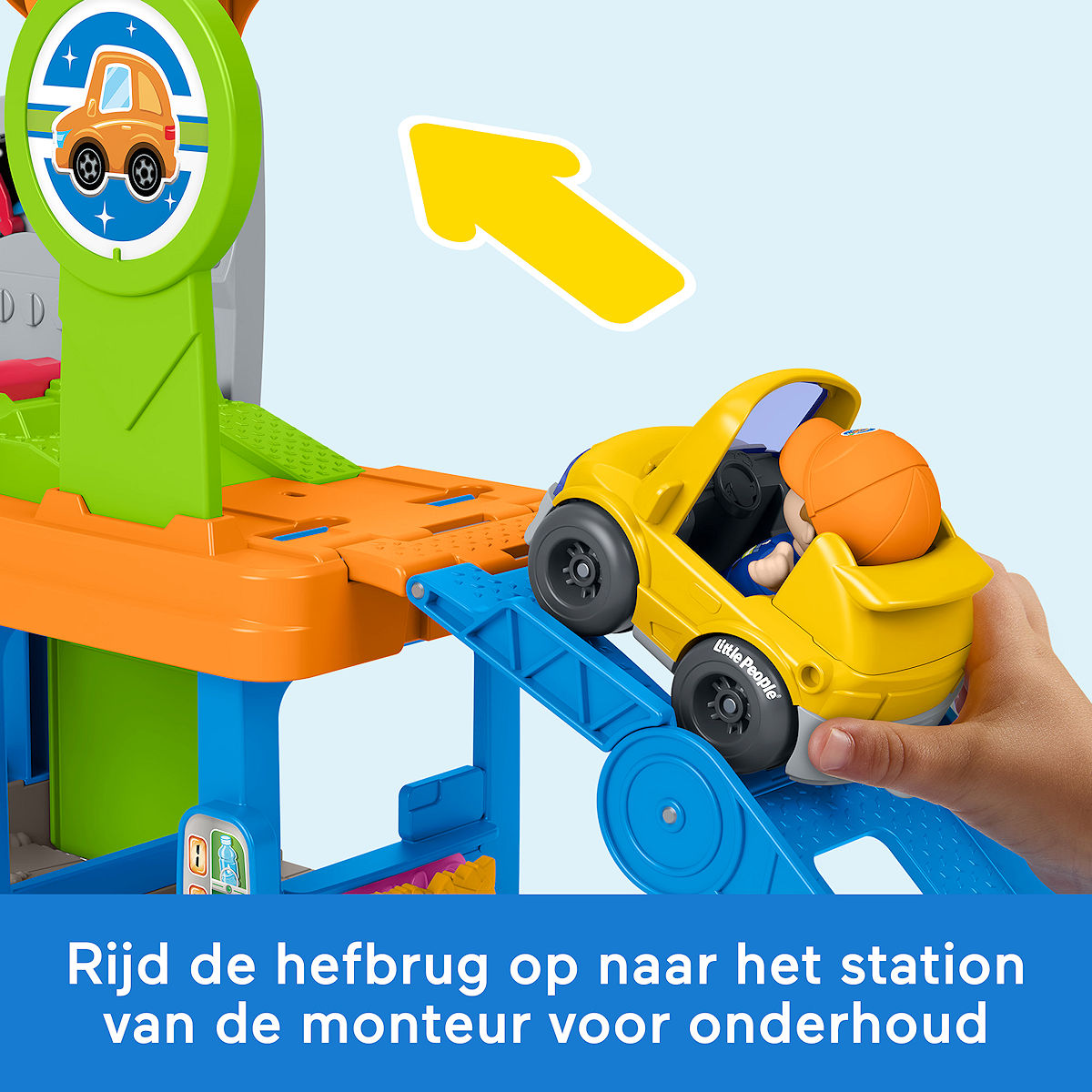 Fisher-Price - Little People Tankplezier Benzinestation