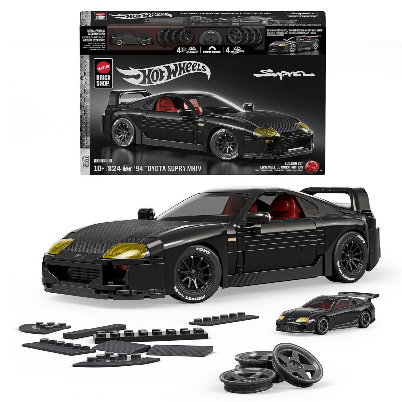 Mattel Brick Shop Hot Wheels '94 Toyota Supra MKIV