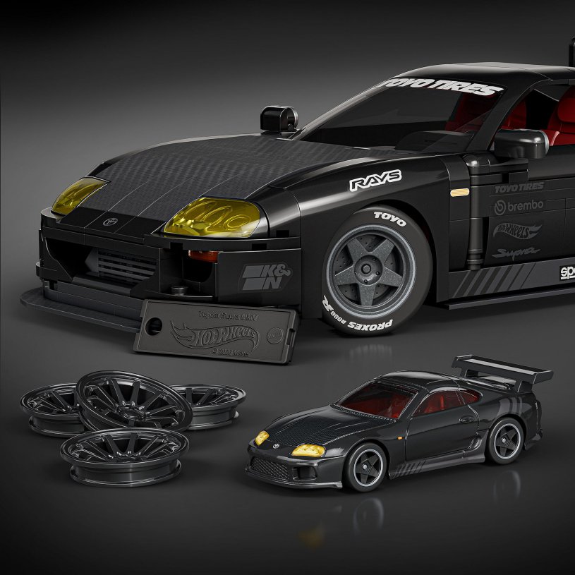 Mattel Brick Shop Hot Wheels '94 Toyota Supra MKIV