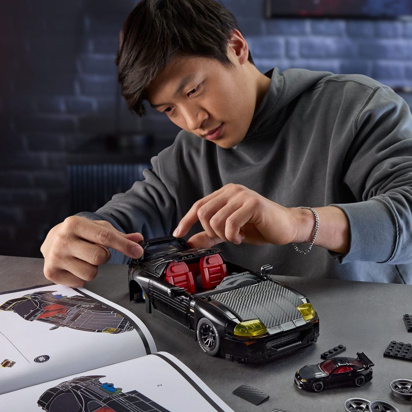 Mattel Brick Shop Hot Wheels '94 Toyota Supra MKIV