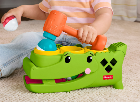 Fisher Price Zit en Tik Rolligator