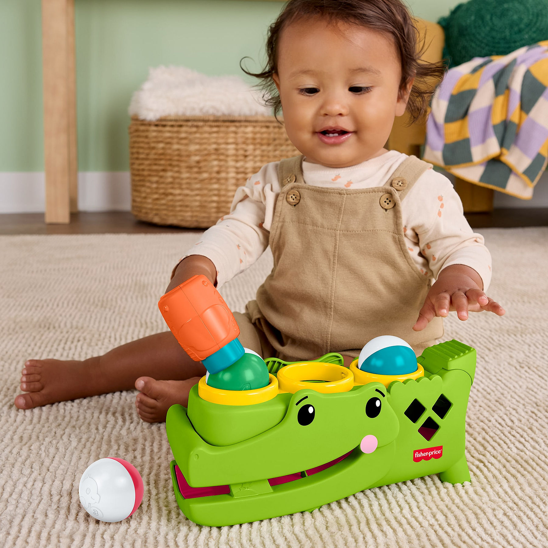 Fisher Price Zit en Tik Rolligator