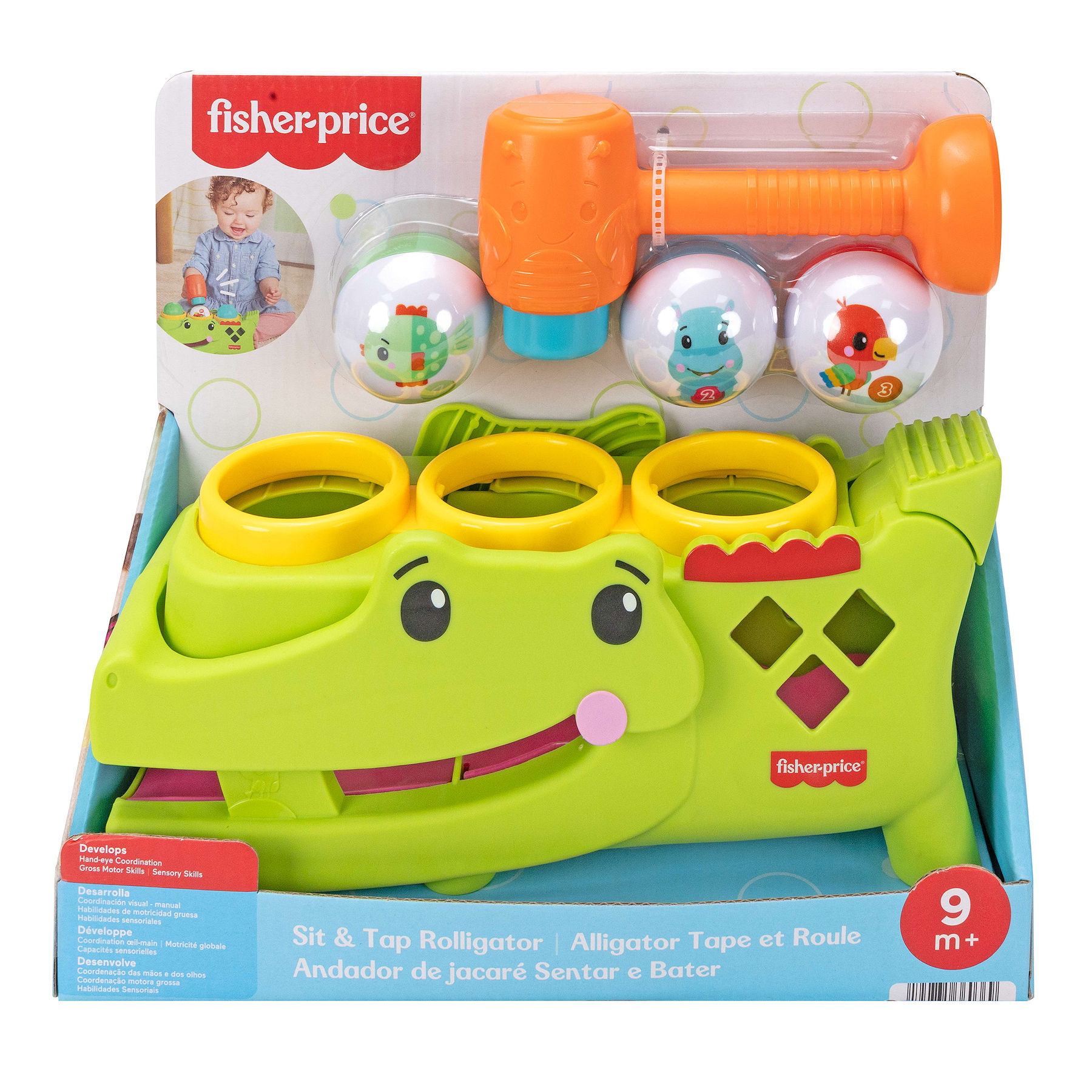 Fisher Price Zit en Tik Rolligator
