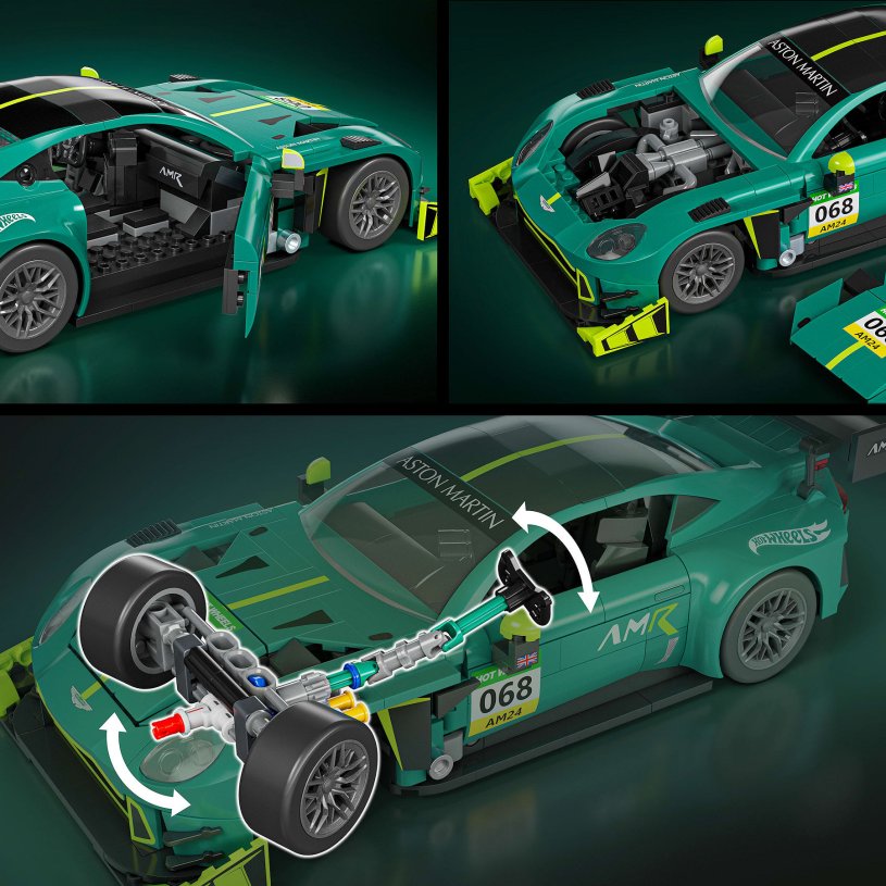 Mattel Brick Shop Hot Wheels Aston Martin Vantage GT3 '24