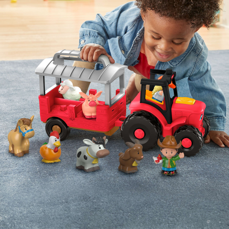 Fisher-Price Little People Boerderij Tractor Cadeauset