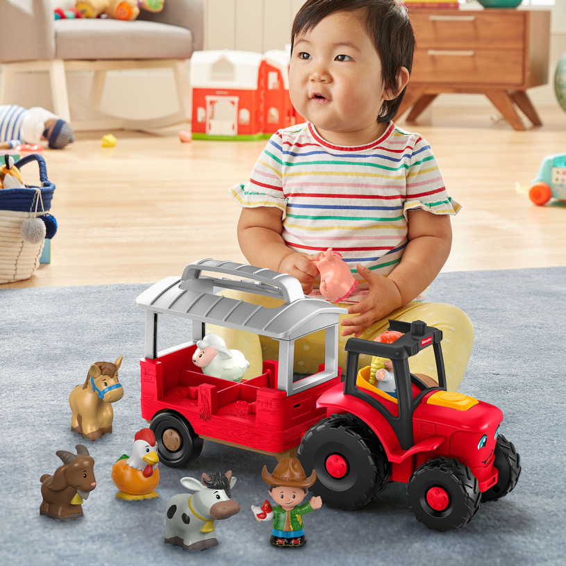 Fisher-Price Little People Boerderij Tractor Cadeauset