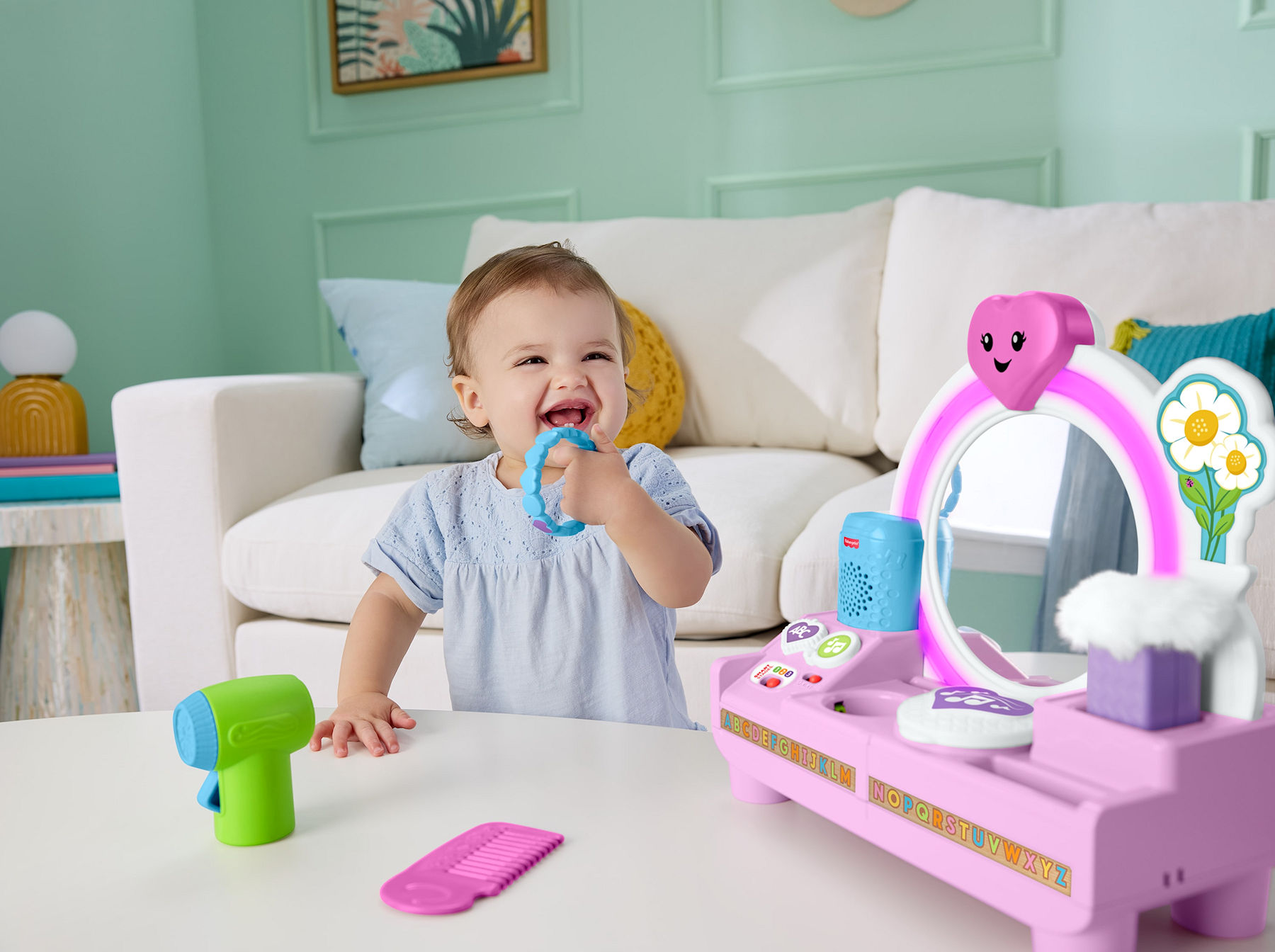 Fisher Price Leerplezier Klaar voor de Dag Kaptafel