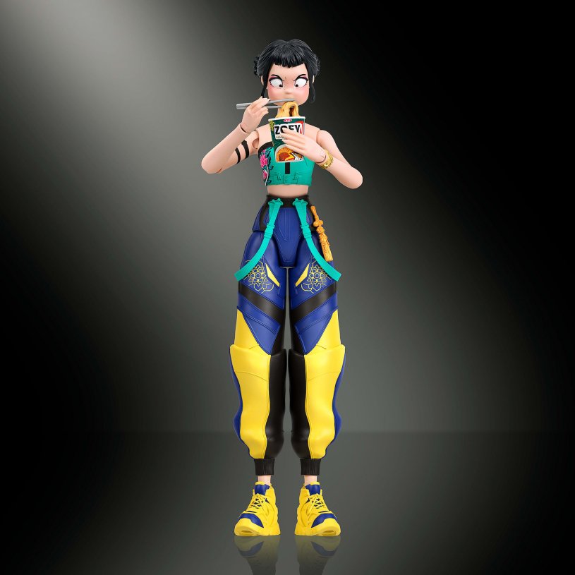 K-Pop Demon Hunters pop - Zoey