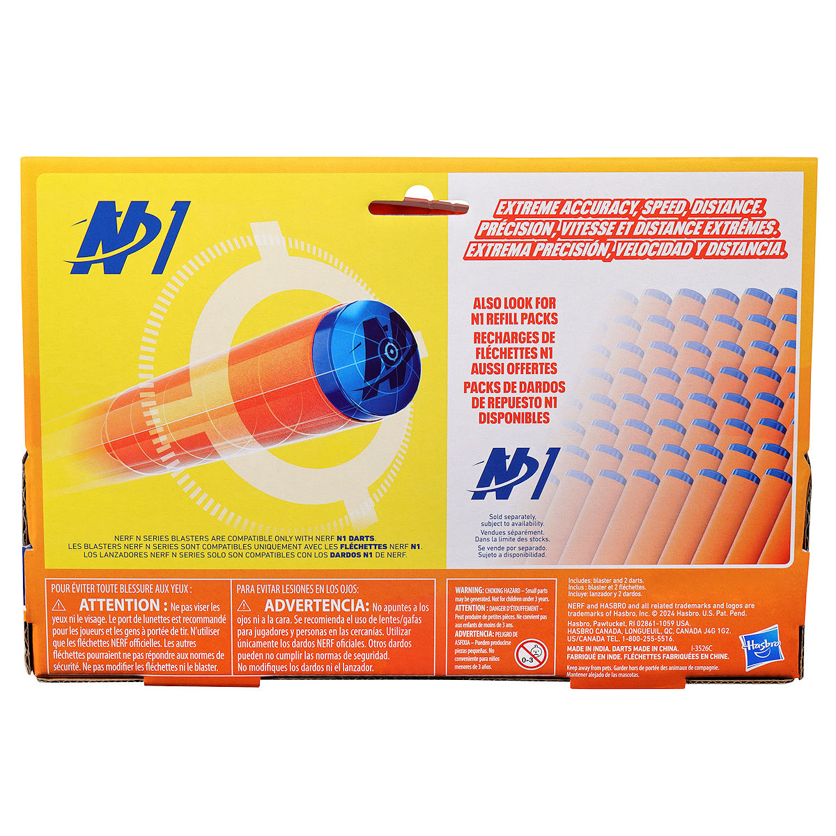 Nerf N Series Ward blaste incl. 2 darts
