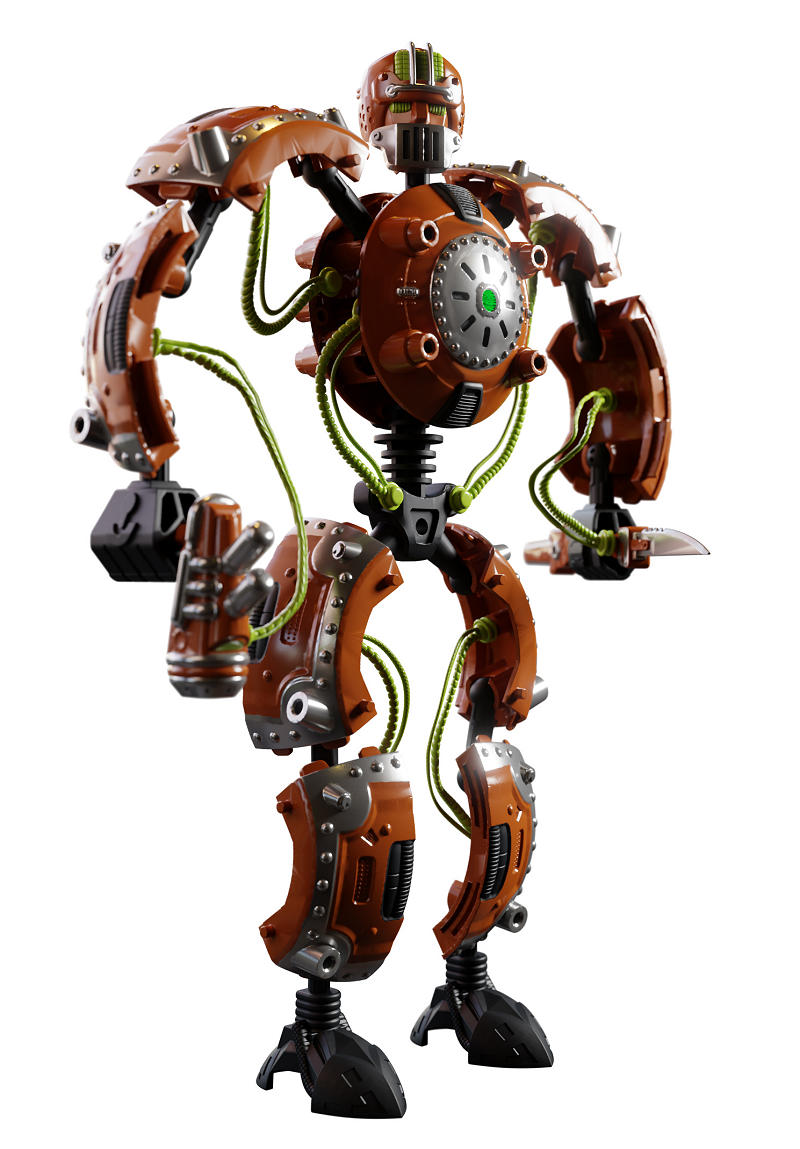 GIGA BOTS Energy Core - Scrapbot