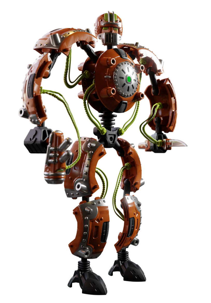 GIGA BOTS Energy Core - Scrapbot