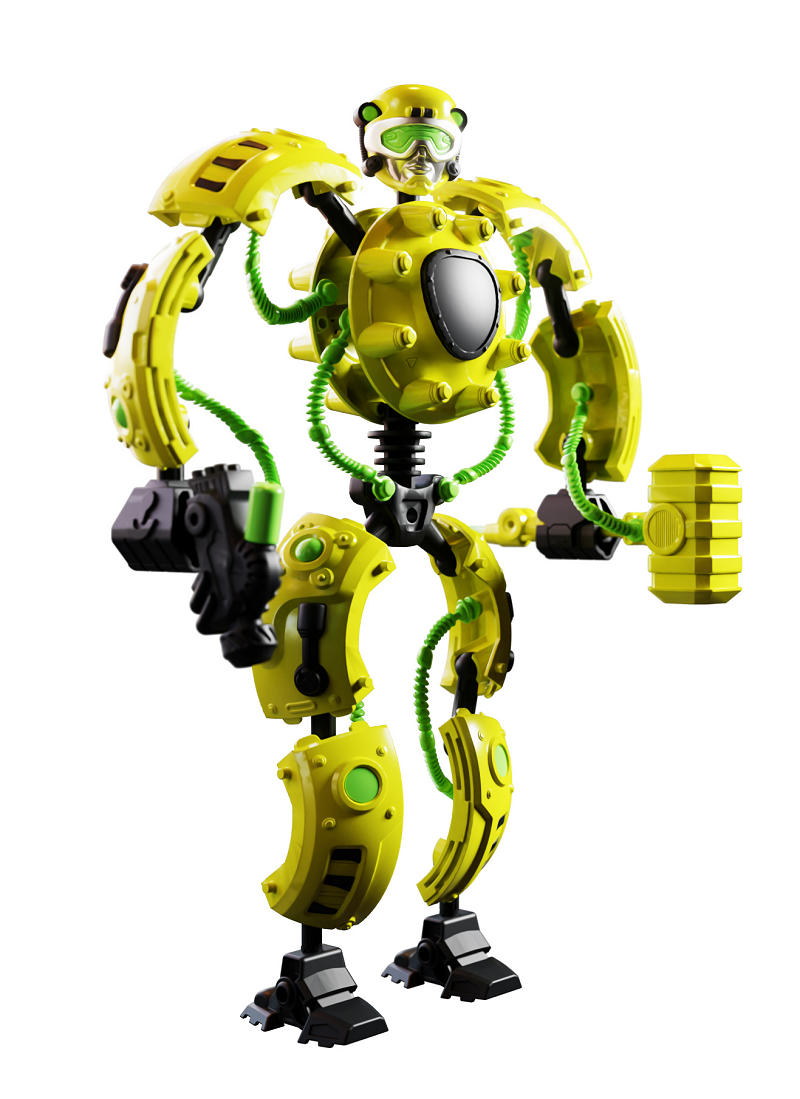 GIGA BOTS Energy Core - Hazbot