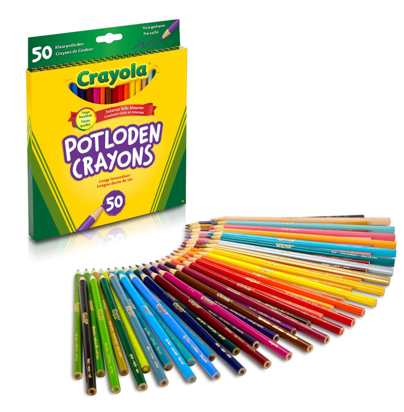 Crayola 50 Kleurpotloden