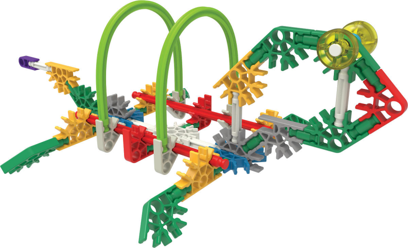 K'NEX Click & Construct Value Bilding Set Red Tub