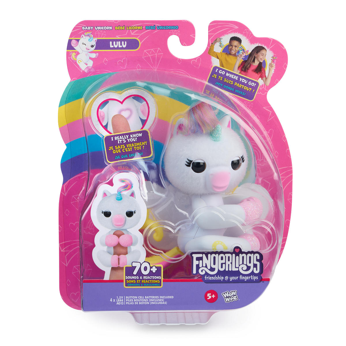 Fingerlings 2.0 Basic Unicorn – Lulu