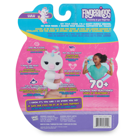 Fingerlings 2.0 Basic Unicorn – Lulu