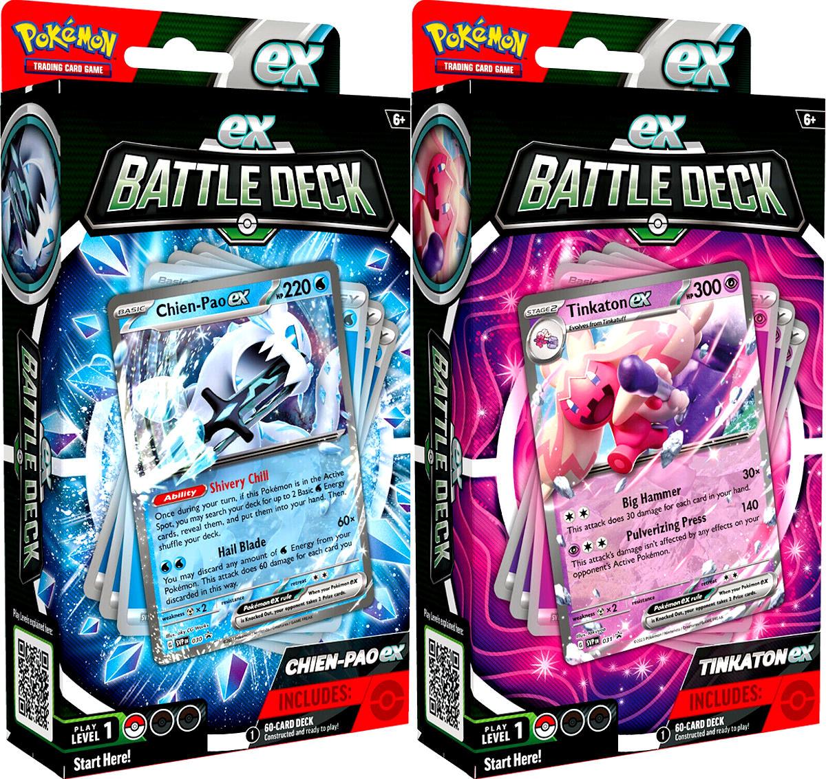 POK TCG ex Battle Decks - Chien-Pao/Tinkaton