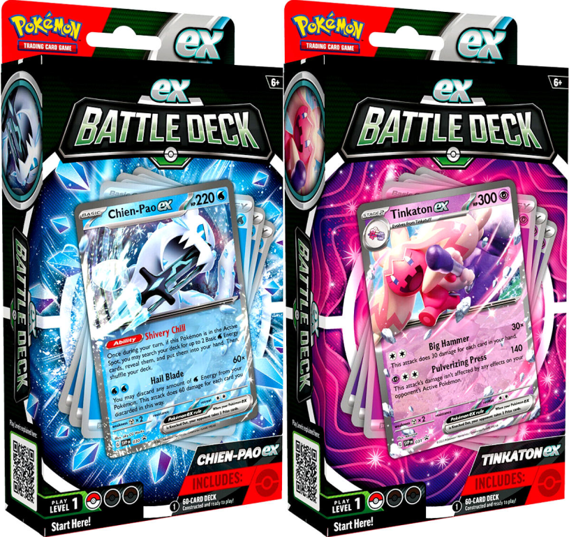 POK TCG ex Battle Decks - Chien-Pao/Tinkaton