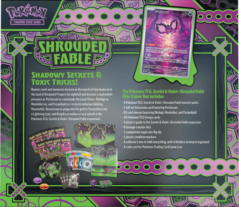 Pokemon TCG SV06.5 Shrouded Fable Elite Trainer Box