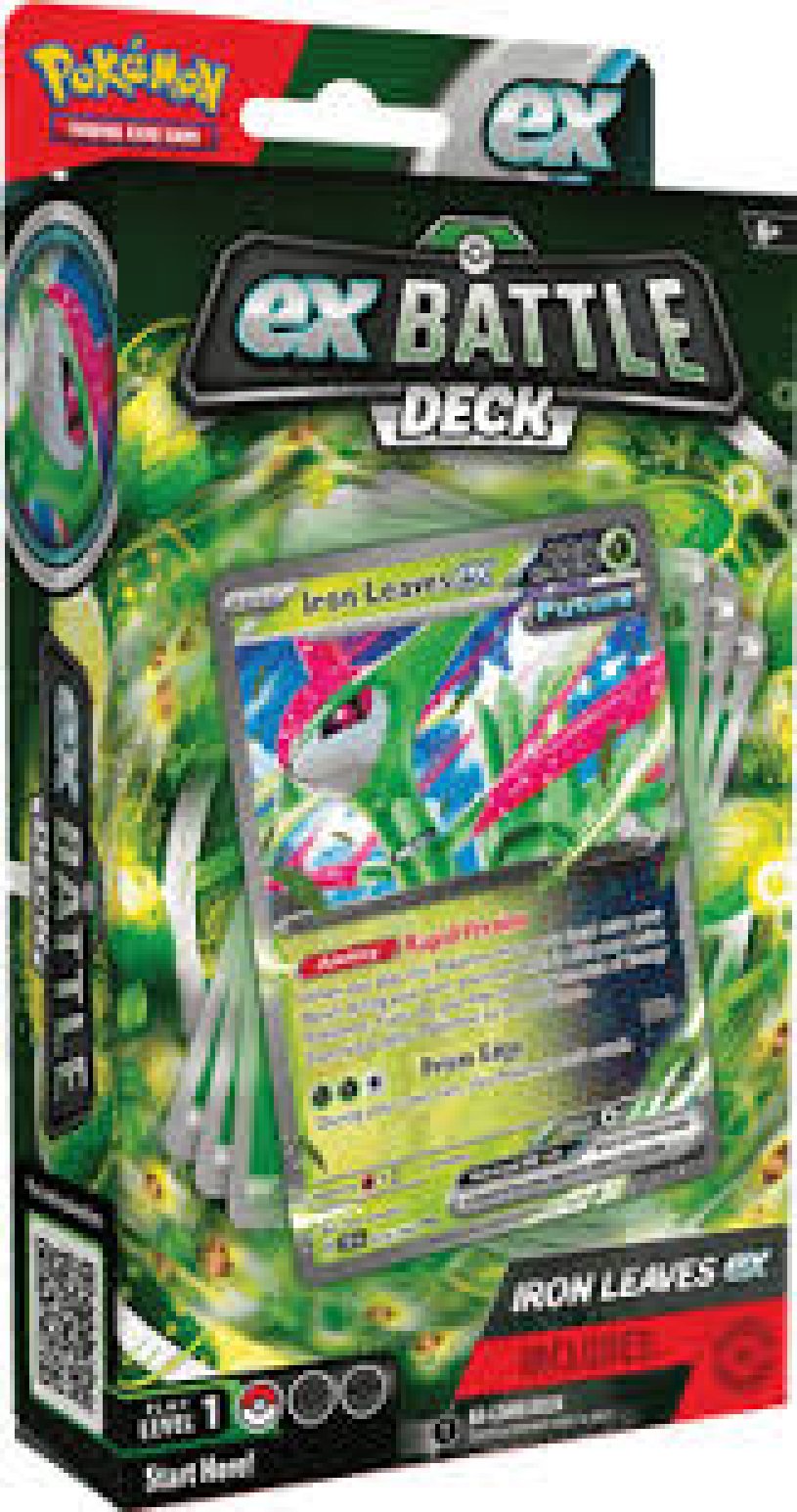 POK TCG ex Battle Decks - Iron Leaves / Tapu Koko
