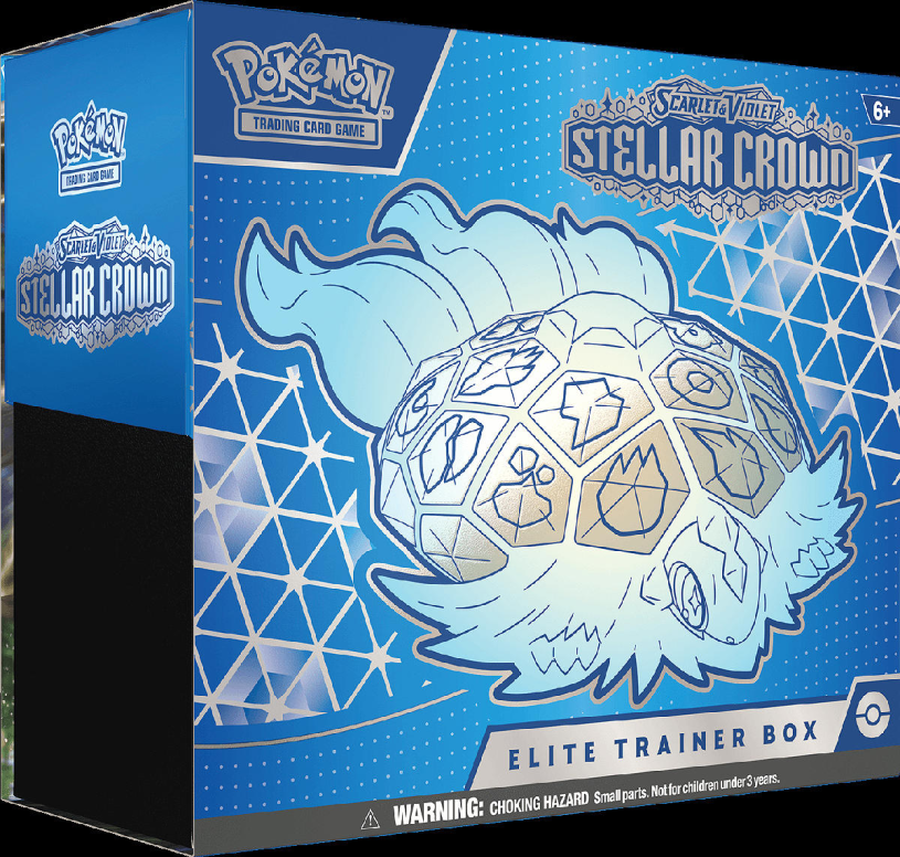 Pokemon TCG SV07 Stellar Crown Elite Trainer Box