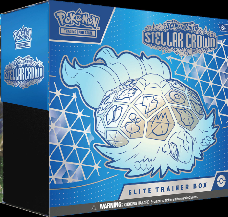 Pokemon TCG SV07 Stellar Crown Elite Trainer Box