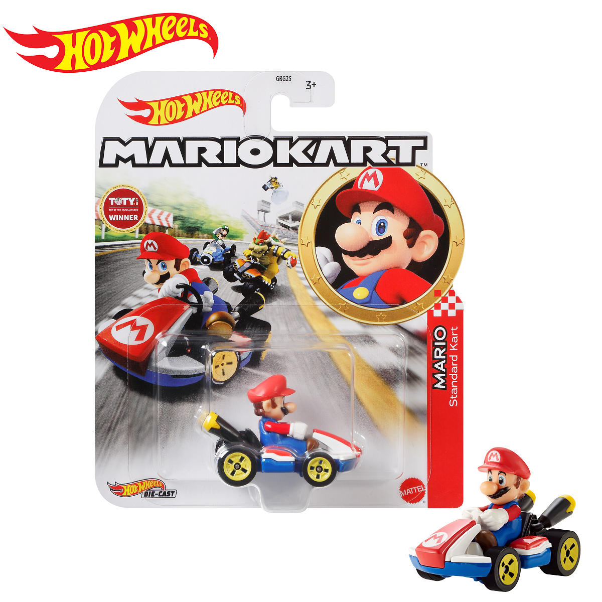 Hot Wheels Mario Kart Voertuigen Assorti