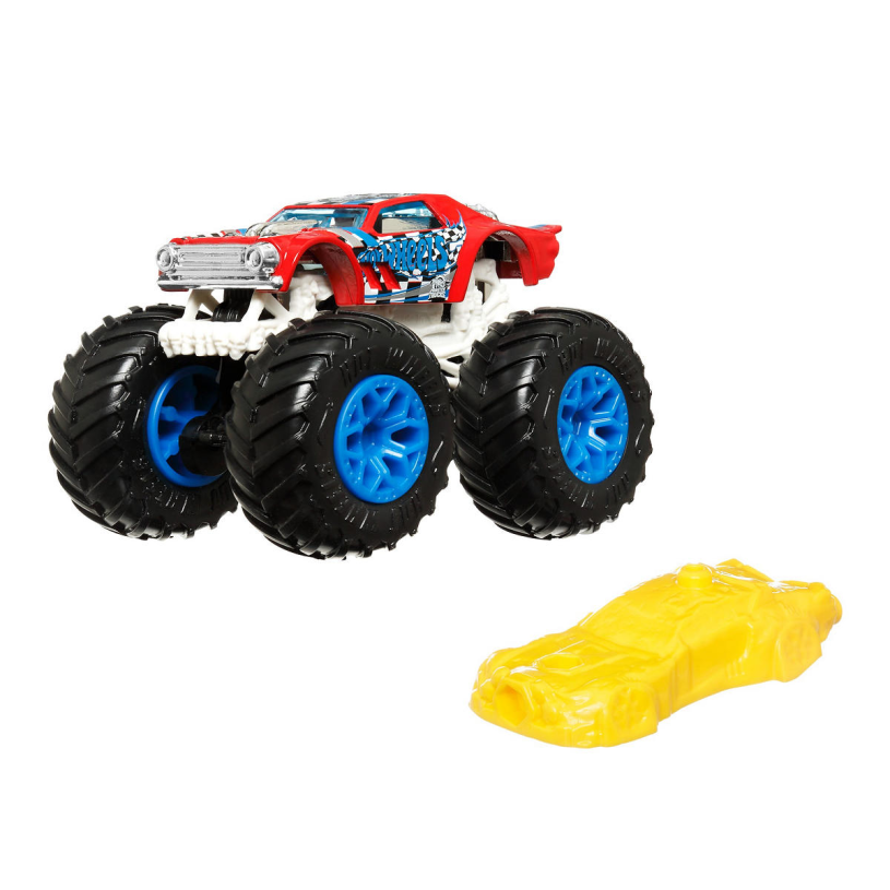 Hot Wheels Monster Trucks + Bonus 1:64 assorti