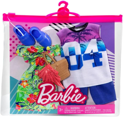 Barbie Fashion Beach Kleding assorti