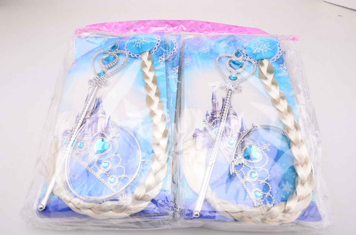 Ice Princes haarset met staf