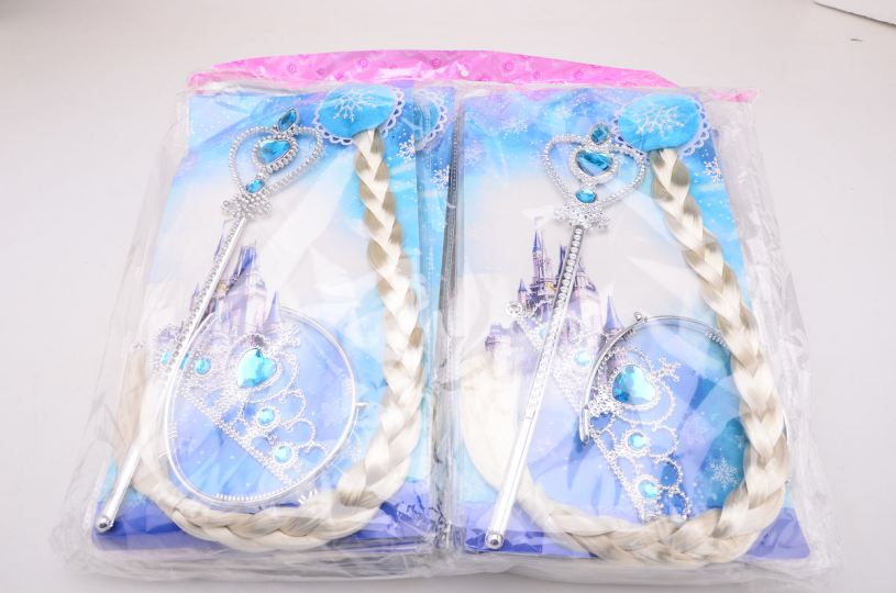 Ice Princes haarset met staf