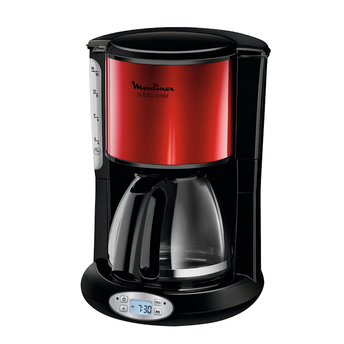 Moulinex FG362D koffiezetapparaat 1,25L 15-kops