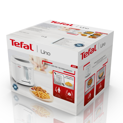 Tefal Uno friteuse wit