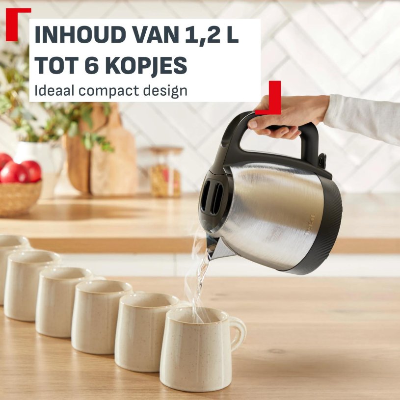 Tefal Express Waterkoker 1,2L RVS