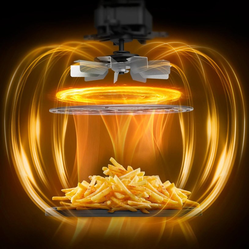 Tefal Airfryer Easy Fry Max Genius 5L - Zwart