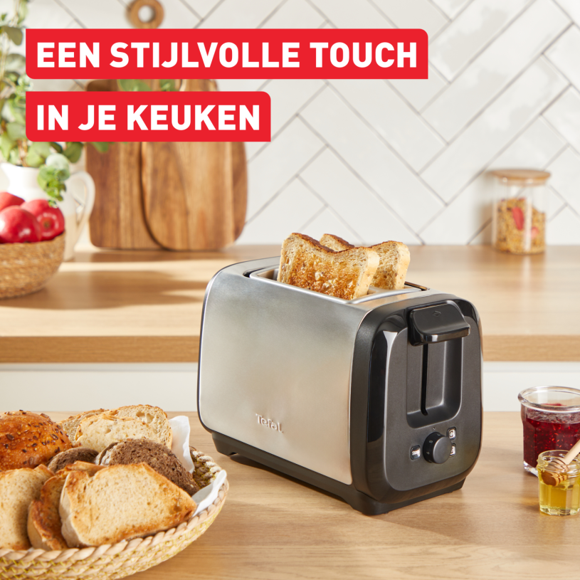 Tefal Subito RVS Broodrooster