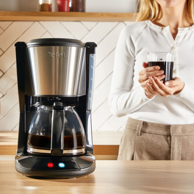 Tefal Subito RVS Filterkoffiezetter