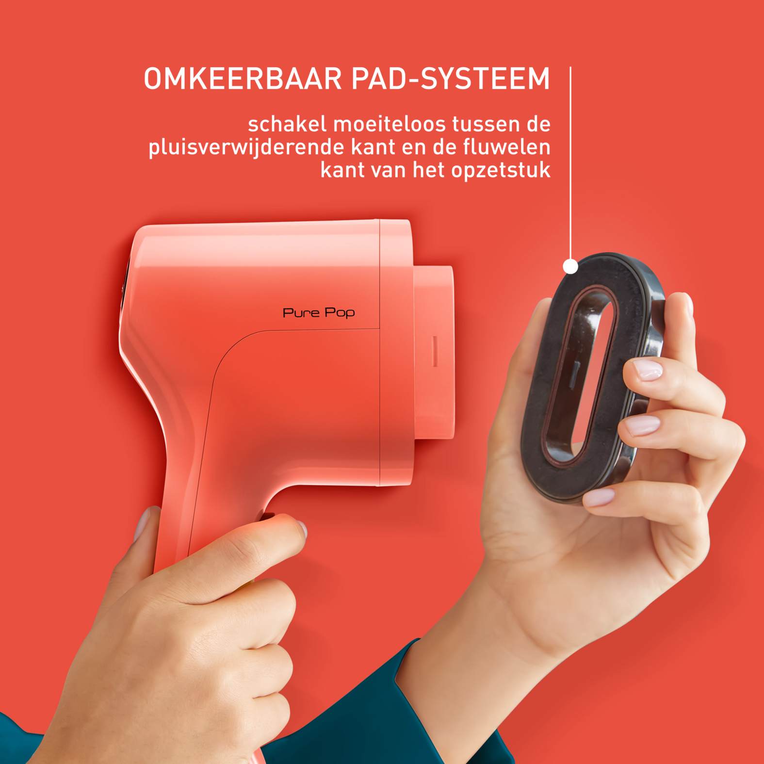 Tefal Kledingstomer Pure POP - Coral