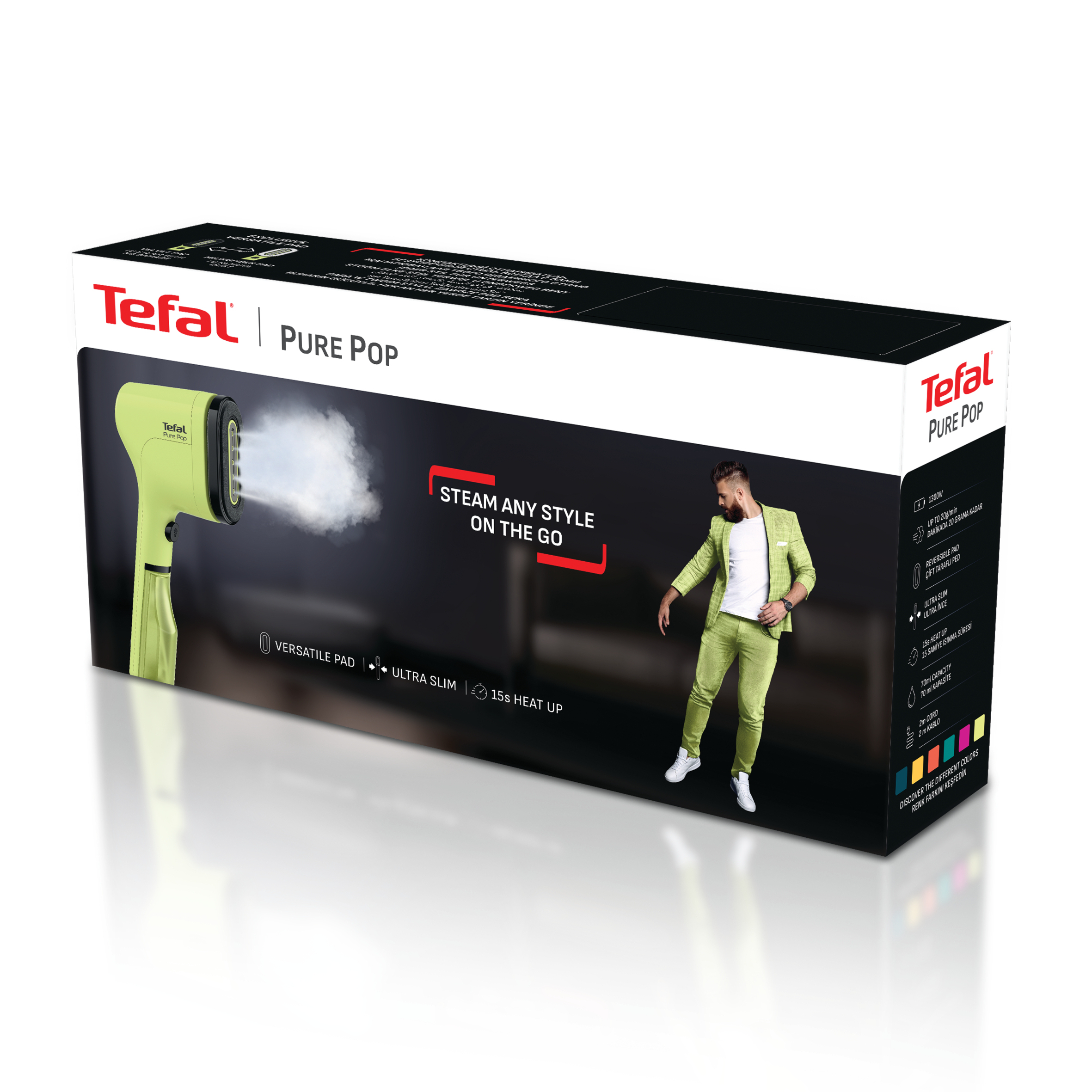 Tefal Kledingstomer Pure POP - Lemon