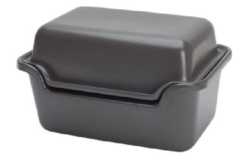 Curver aardappelschilbak zilver 401x290x245